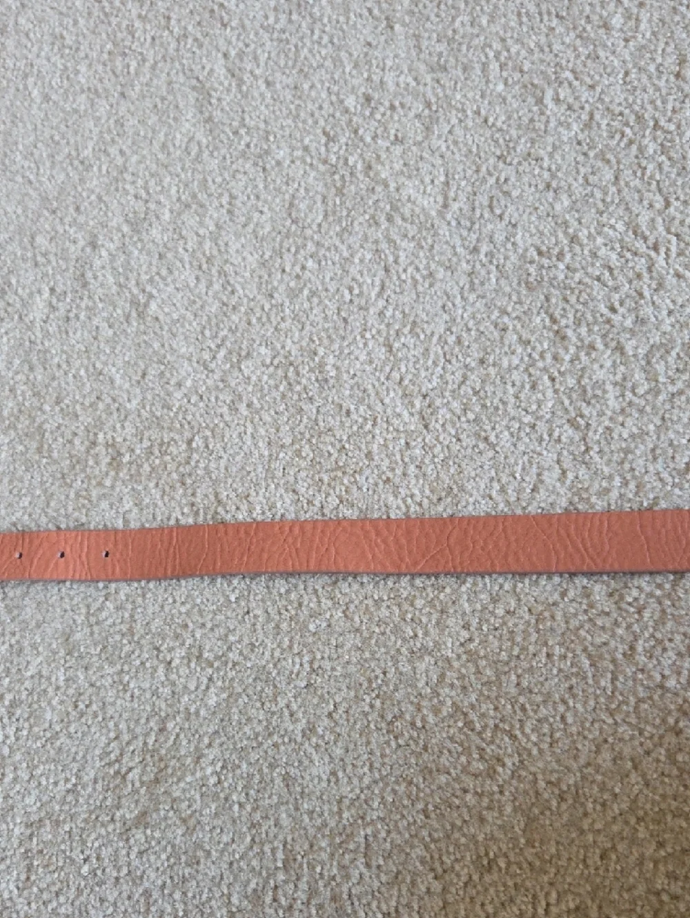 J.Crew Tan Leather Belt Gold Buckle 1” Wide Size L Classic Capsule Minimalist - Picture 12 of 16